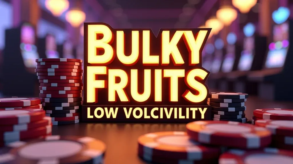 Low Volatility in 20 Bulky Fruits for Experienced Players